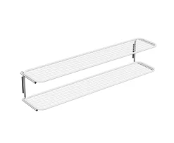 Essem Design Classic Skohylla Dubbel Vit/Krom 120cm