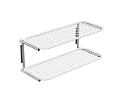 Essem Design Classic Skohylla Dubbel Vit/Krom 60cm