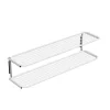 Essem Design Classic Skohylla Dubbel Vit/Krom 100cm