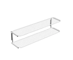 Essem Design Classic Skohylla Dubbel Vit/Krom 100cm