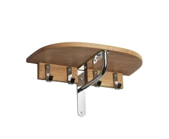 Essem Design Ekman Hatthylla Ek/Krom 50cm