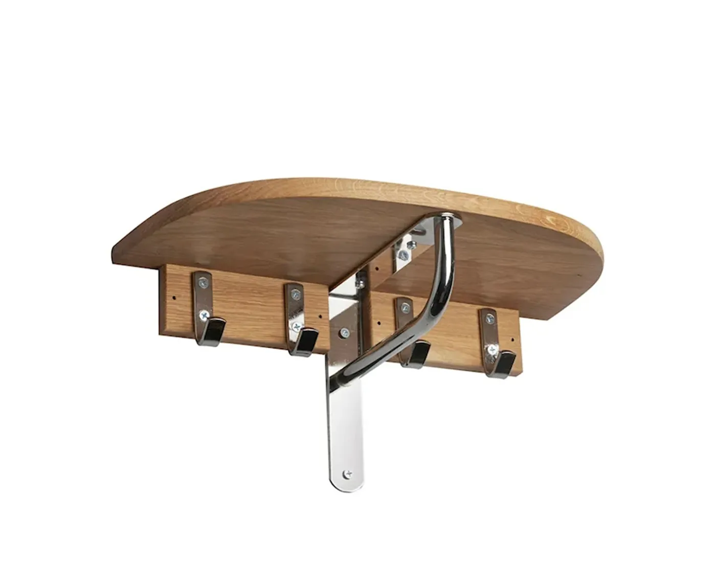 Essem Design Ekman Hatthylla Ek/Krom 50cm