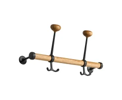 Essem Design Gustav Hattkroklist Ek/Svart 40cm