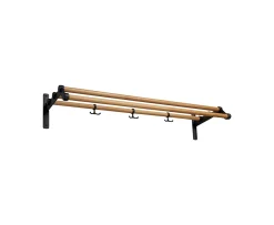 Essem Design Nostalgi 291 Hatthylla Ek/Svart 100cm