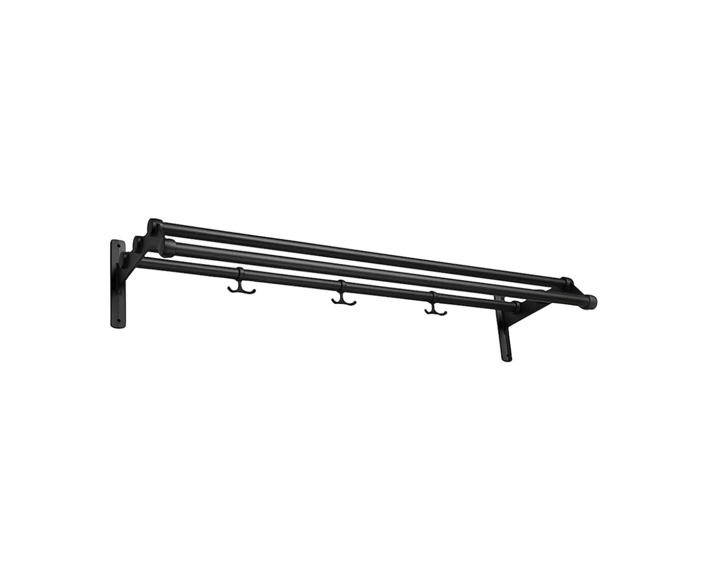 Essem Design Nostalgi 291 Hatthylla Svart/Svart 100cm