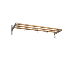 Essem Design Nostalgi Hatt/Skohylla Ek/Aluminium 100cm
