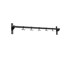 Essem Design Nostalgi Kroklist Svart/Svart 100cm