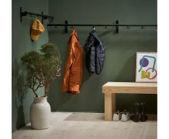 Essem Design Nostalgi Kroklist Svart/Svart 100cm