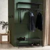 Essem Design Tamburin Hatthylla Svartbetsad Ek/Svart 100cm
