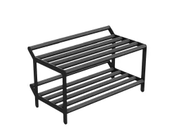 Essem Design Tamburin Skohylla Svartbetsad Ek/Svart 60cm