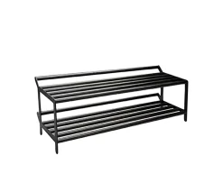 Essem Design Tamburin Skohylla Svartbetsad Ek/Svart 100cm