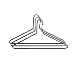 Essem Design Triangel Galge Krom 3-pack