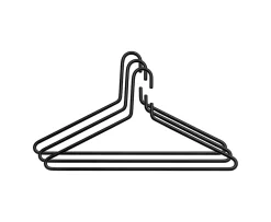 Essem Design Triangel Galge Svart 3-pack