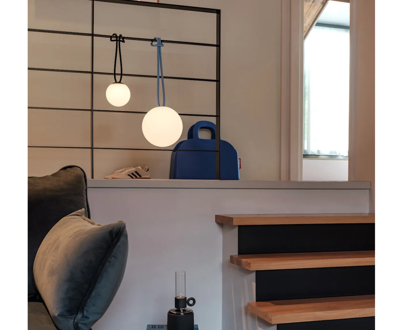 Fatboy Bolleke La Surprise Mini Portabel Lampa Anthracite