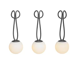 Fatboy Bolleke Mini Portabel Lampa Anthracite 3-pack