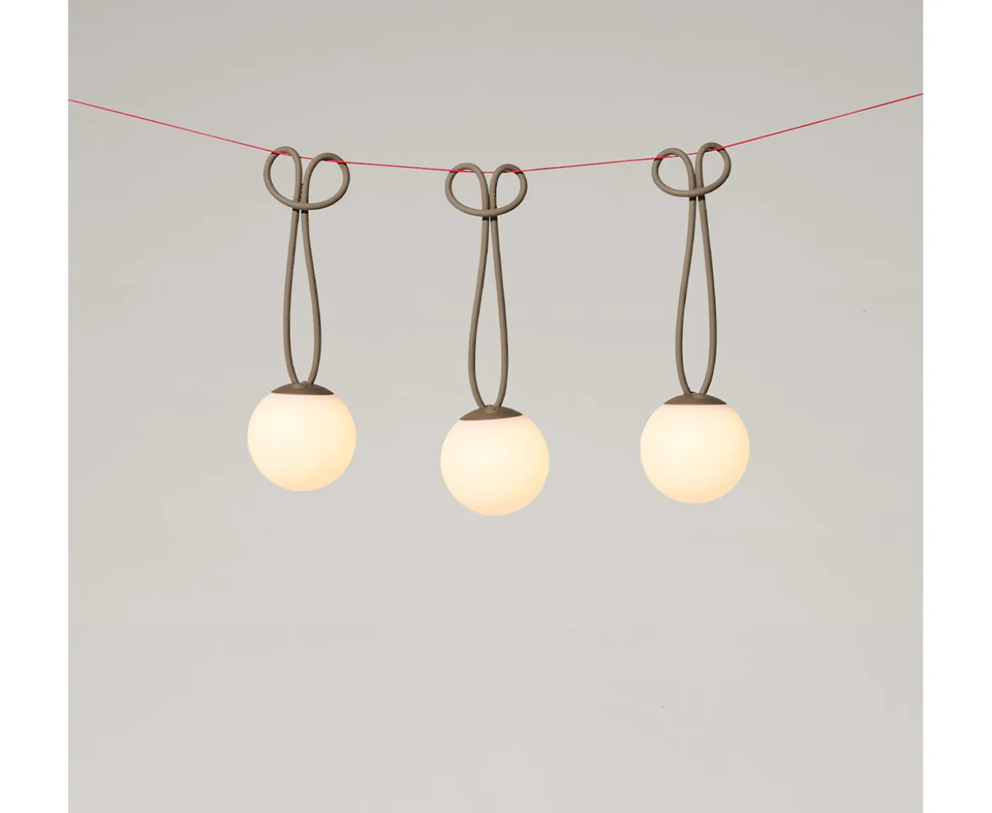Fatboy Bolleke Mini Portabel Lampa Taupe 3-pack