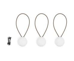 Fatboy Bolleke Mini Portabel Lampa Taupe 3-pack