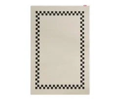 Fatboy Carpretty Petit Utomhusmatta Check Anthracite/Creme 160x230