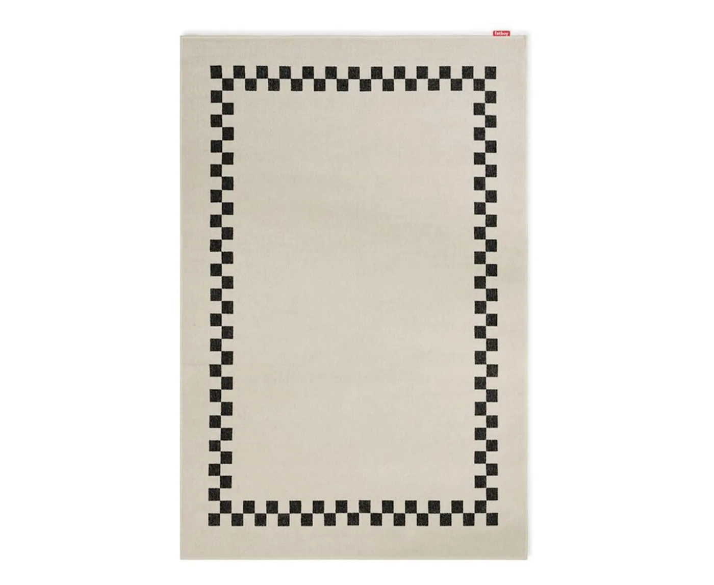 Fatboy Carpretty Petit Utomhusmatta Check Anthracite/Creme 160x230