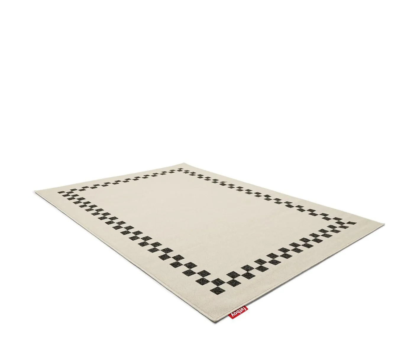 Fatboy Carpretty Petit Utomhusmatta Check Anthracite/Creme 160x230