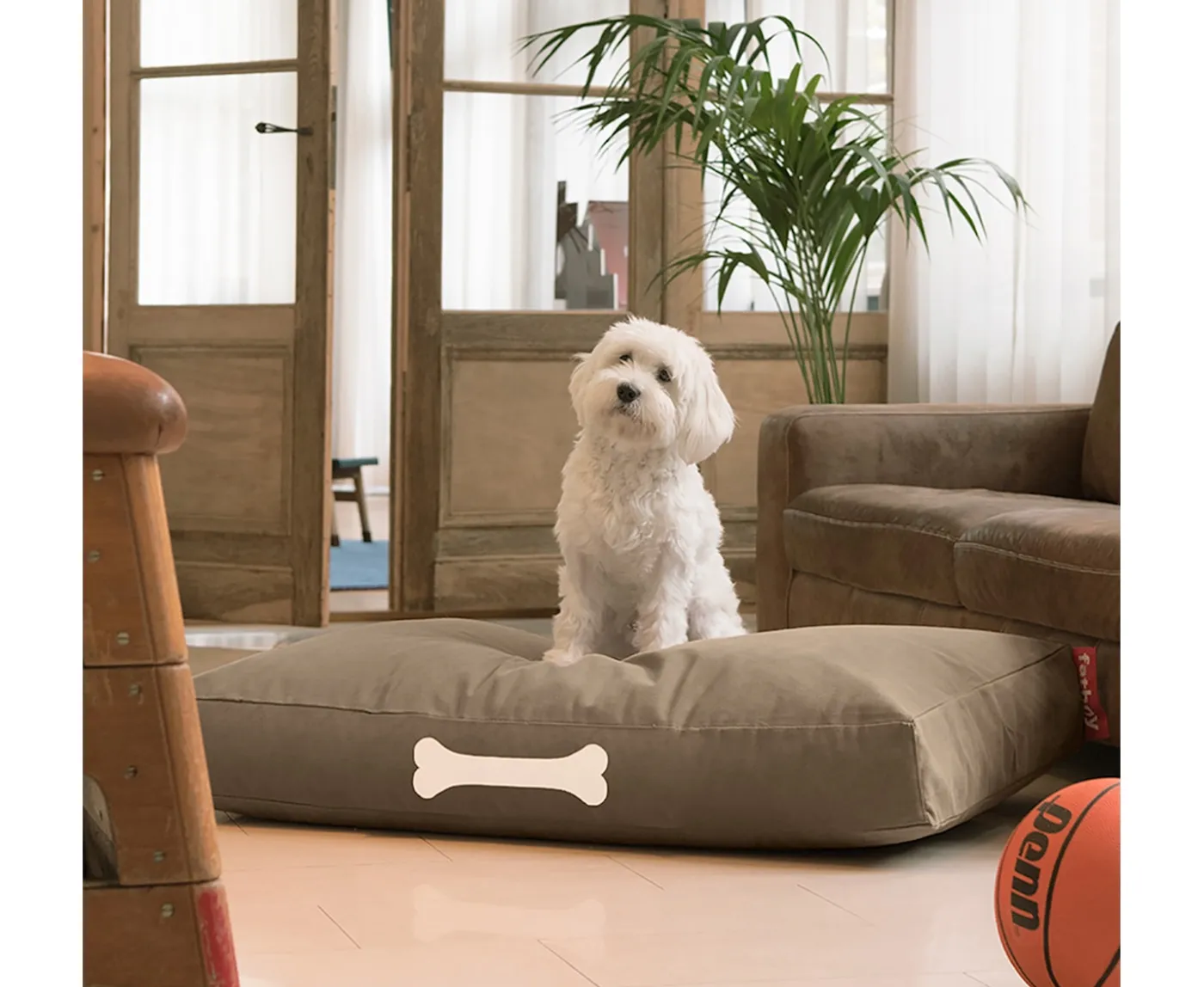 Fatboy Doggielounge Recycled Taupe Grey 120cm