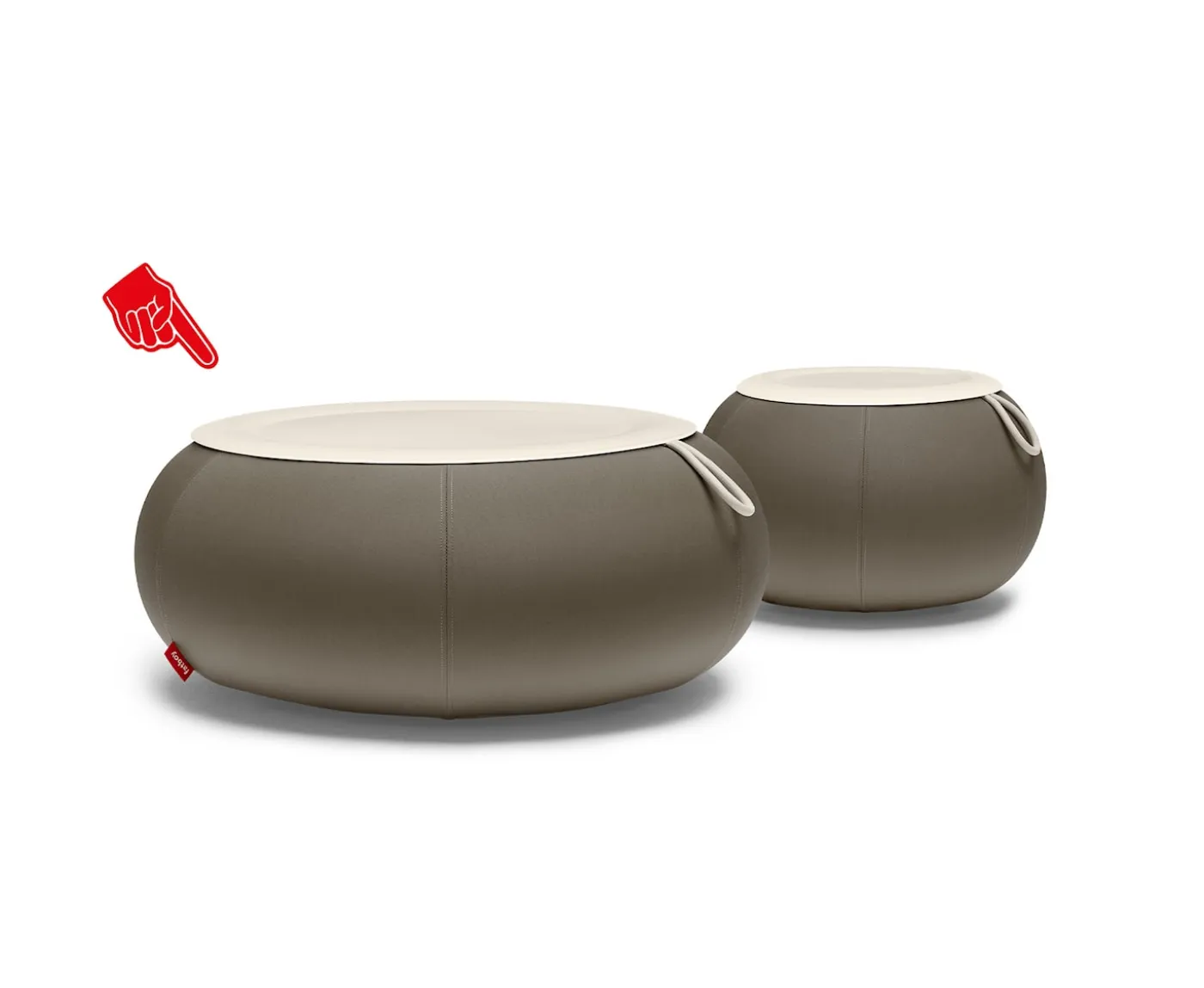 Fatboy Dumpty Outdoor Soffbord Ash Ø87