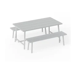 Fatboy Fred's Bänk Light Grey 160cm
