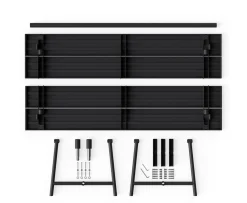 Fatboy Fred's Matbord Anthracite 220cm