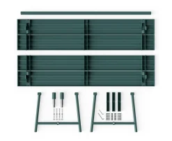 Fatboy Fred's Matbord Dark Sage 220cm
