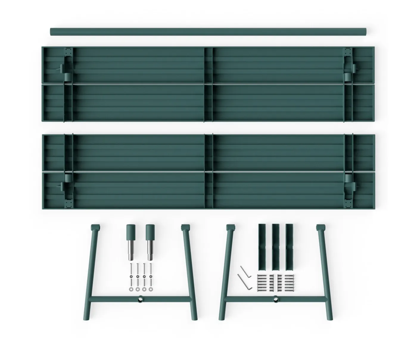 Fatboy Fred's Matbord Dark Sage 220cm