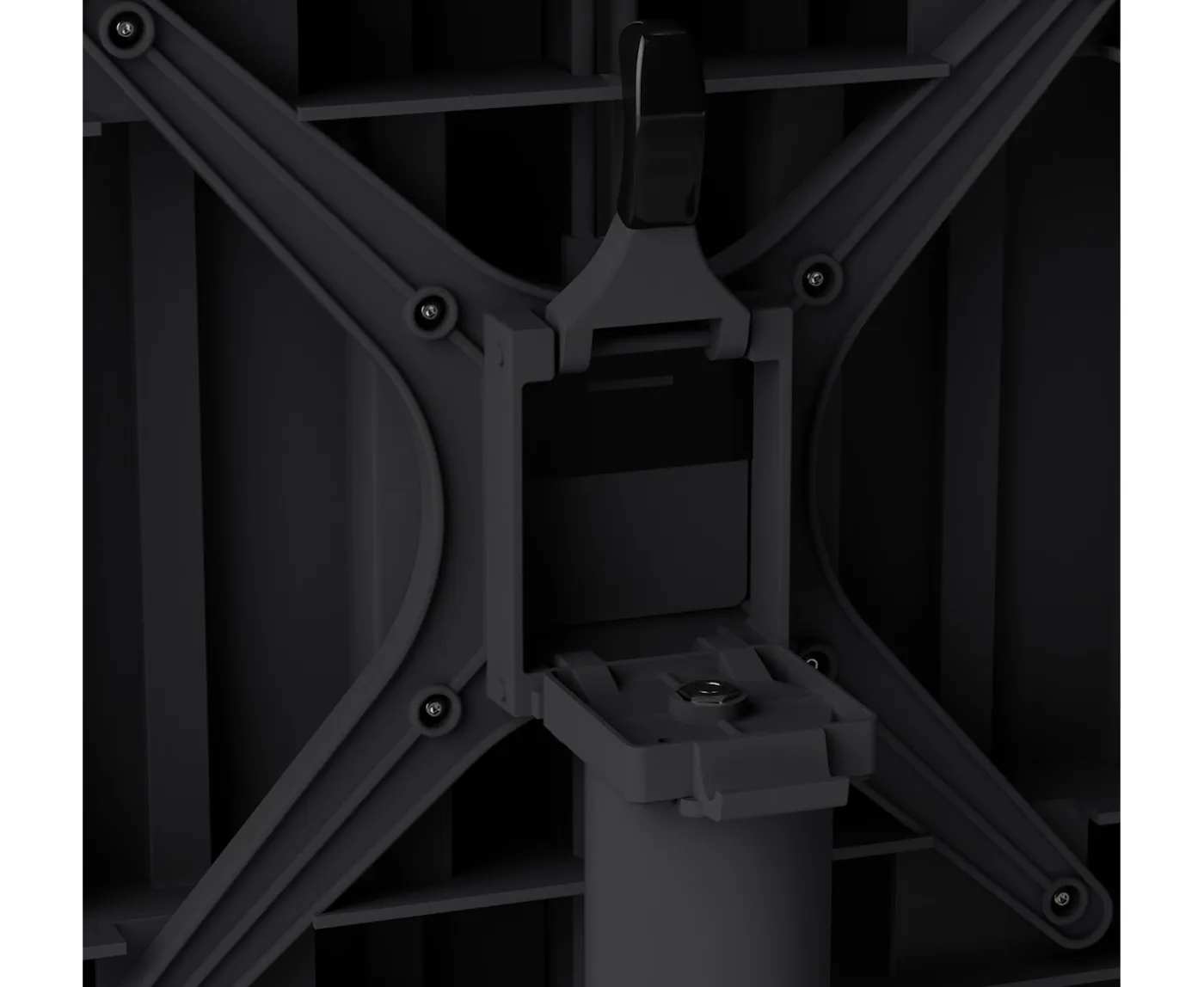 Fatboy Fred's Square Bistreau Bord Anthracite 80x80