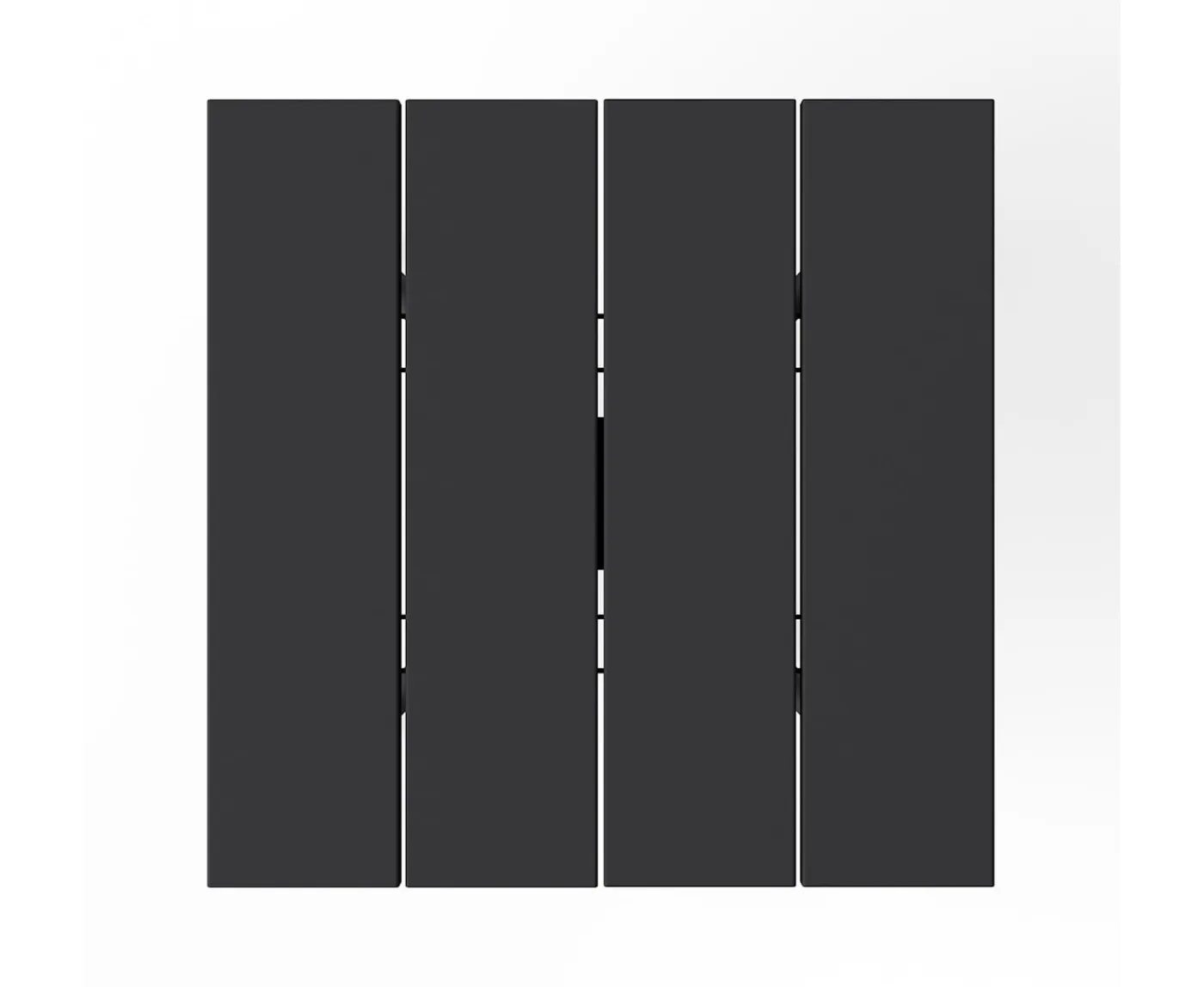 Fatboy Fred's Square Bistreau Bord Anthracite 80x80
