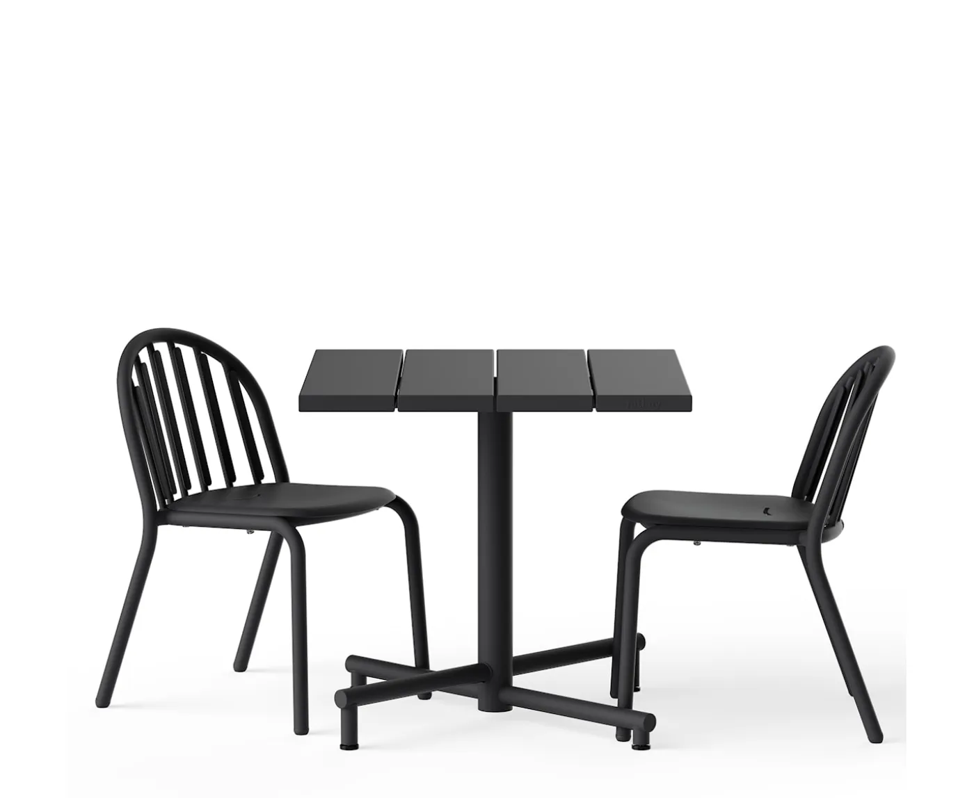 Fatboy Fred's Square Bistreau Bord Anthracite 80x80