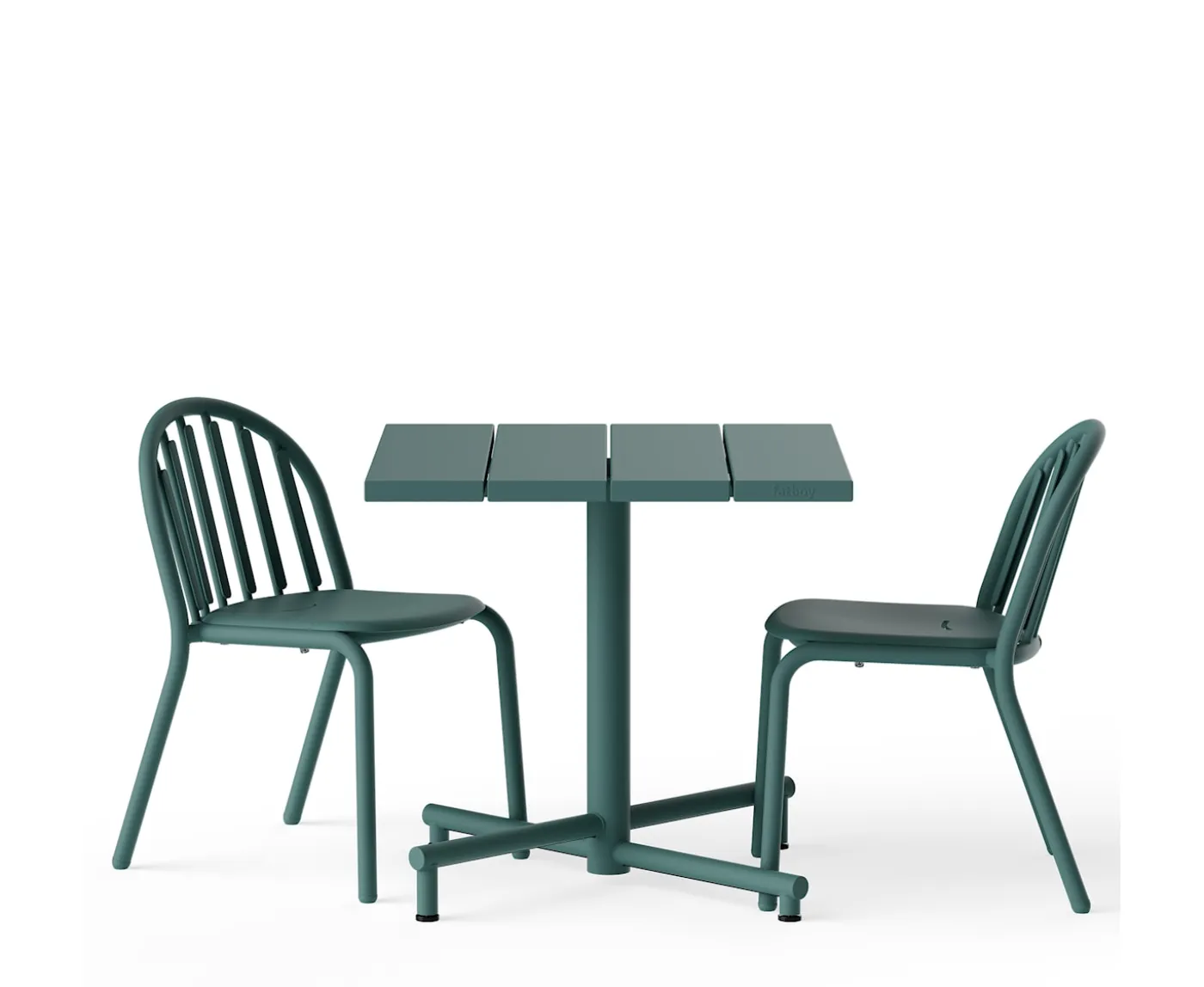 Fatboy Fred's Square Bistreau Bord Dark Sage 80x80
