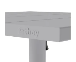 Fatboy Fred's Square Bistreau Bord Light Grey 80x80