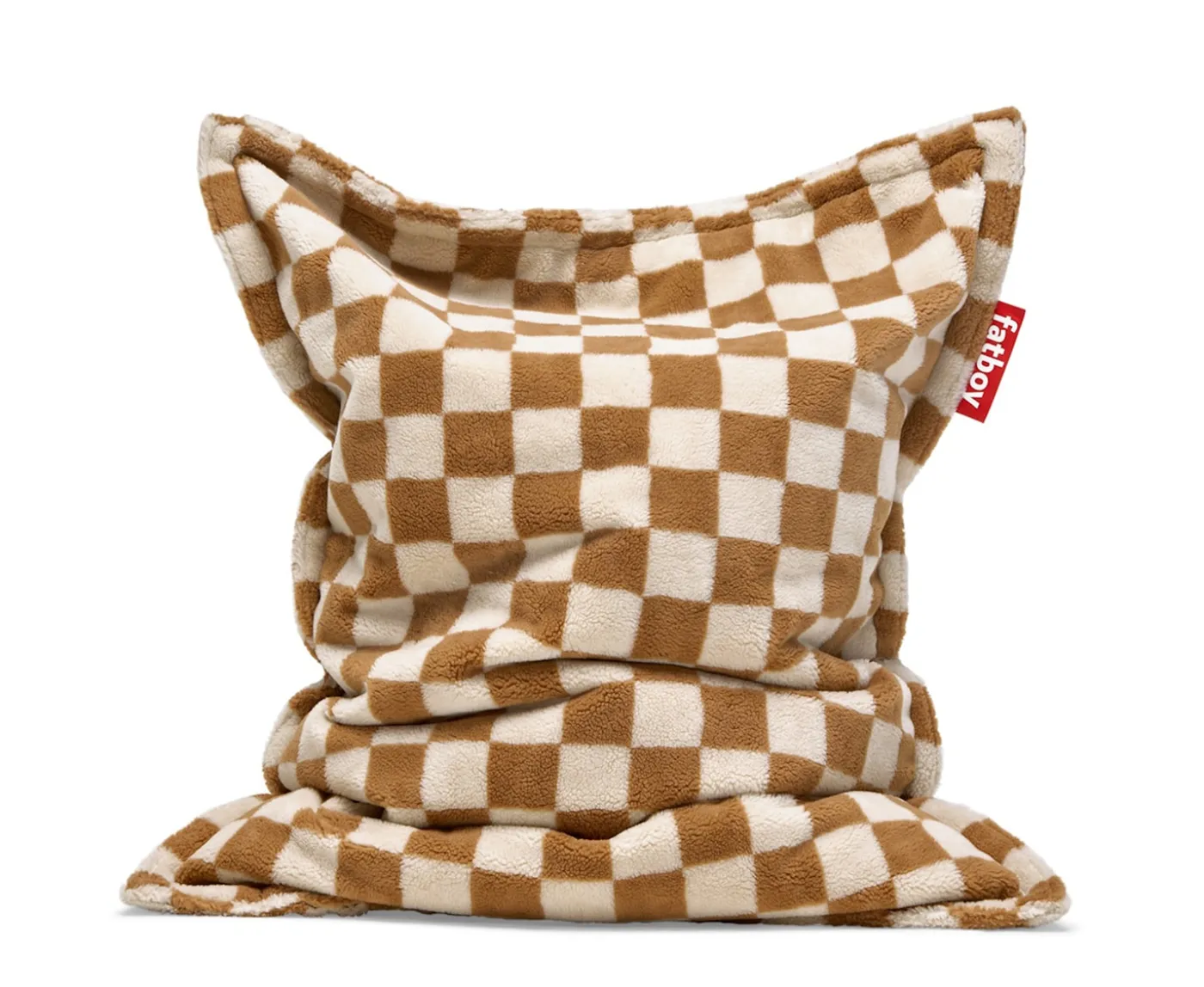 Fatboy Original Slim Teddy Chess Sittpuff Almond Creme