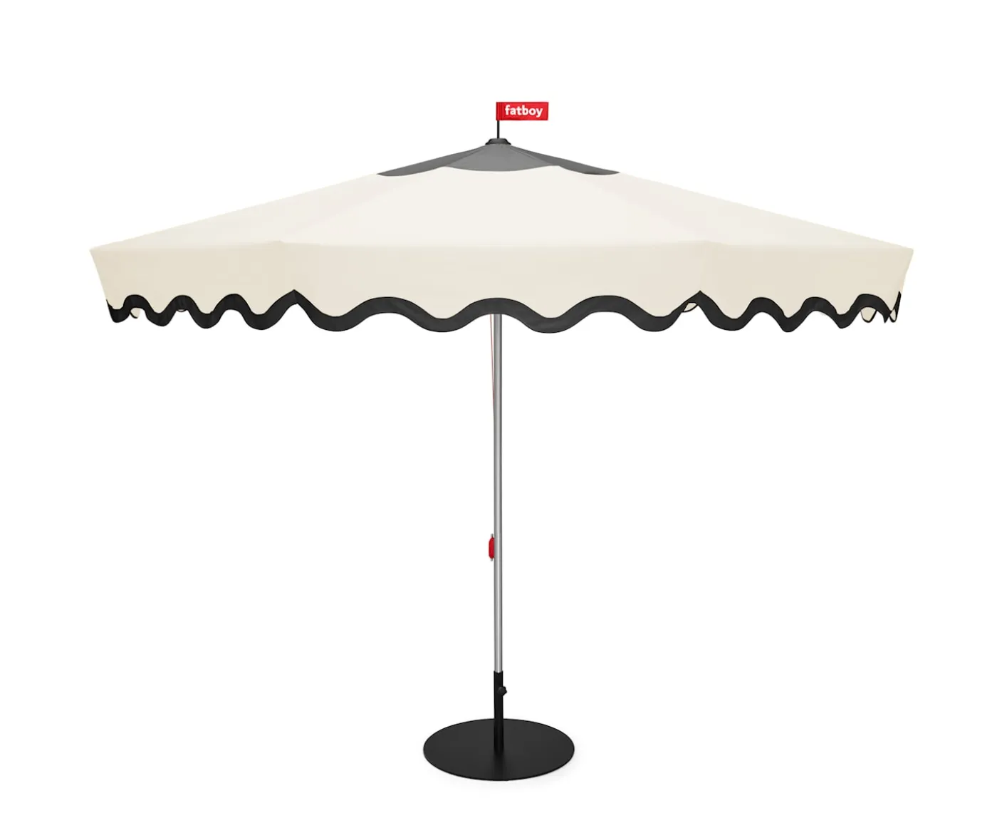 Fatboy Pensol Parasoll inkl Fot Creme/Black Ø350