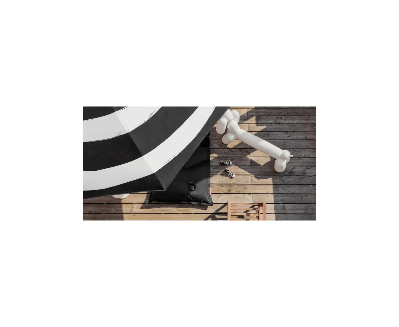 Fatboy Stripesol Parasoll Anthracite