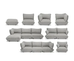 Fatboy Sumo Mingle Divansoffa Grid Stone 301cm