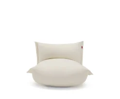 Fatboy The BonBaron Slim Loungestol Recycled Bouclé Creme