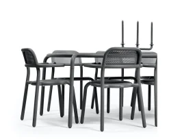 Fatboy Toni Tablo Matbord Anthracite 220cm