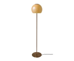 Frandsen Ball Glass Golvlampa Amber Ø25