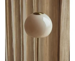 Frandsen Ball Glass Golvlampa Sand Grey Ø25