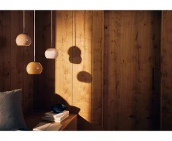 Frandsen Ball Glass Taklampa Amber Ø18