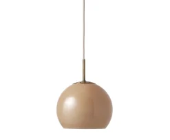 Frandsen Ball Glass Taklampa Cappuccino Ø18
