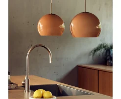 Frandsen Ball Glass Taklampa Cappuccino Ø25