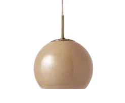 Frandsen Ball Glass Taklampa Cappuccino Ø25