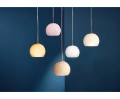 Frandsen Ball Glass Taklampa Sand Grey Ø18