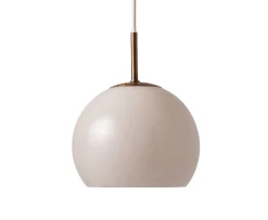Frandsen Ball Glass Taklampa Sand Grey Ø25