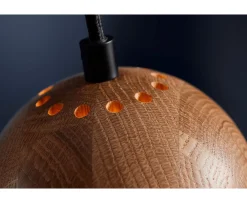 Frandsen Ball Taklampa Oak Ø12